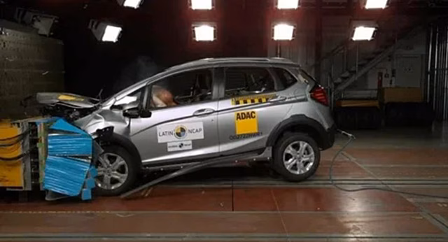 Дешёвый кроссовер Honda провалил краш-тест Latin NCAP