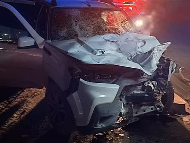 В Ставропольском районе Nivа столкнулась с грузовиком, трое пострадали