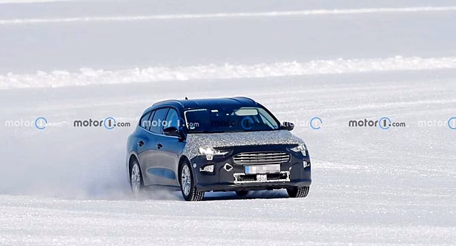 Ford тестирует обновленный универсал Focus Active