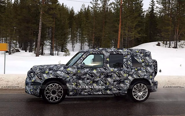 Внедорожник Mercedes-Benz «Baby G» получит гибридную установку от CLA