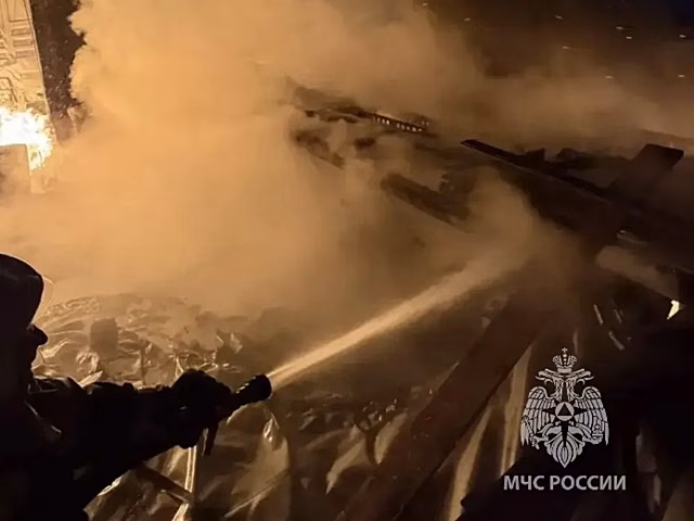 Трагедия на трассе М-5: три фуры столкнулись в Переволоцком районе, один человек погиб