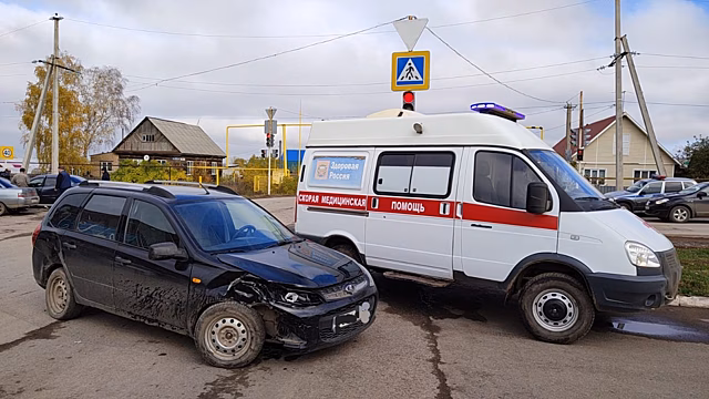 В Яранске по вине пьяного водителя в ДТП пострадал мужчина