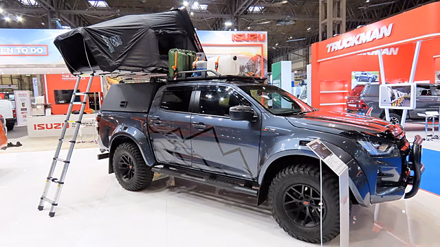 Уникальный Isuzu D-Max Arctic Trucks AT35 Basecamp идеально подходит для искателей приключений
