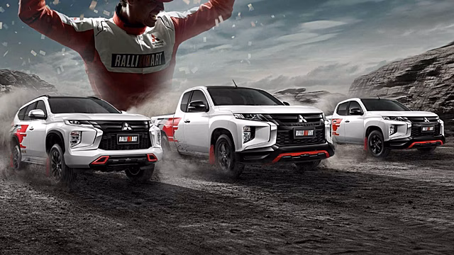 Бренд Mitsubishi Ralliart возвращается с веселыми наборами аксессуарами в Таиланде