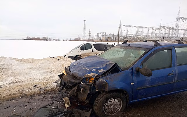 В ДТП в Рязанской области пострадали два человека