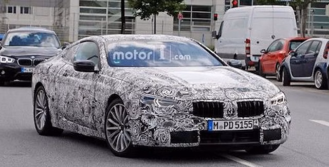 Опубликованы фотографии BMW 8-Series с серийной оптикой