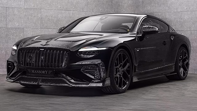 Немцы покрыли Bentley Continental GT карбоном с ног до головы