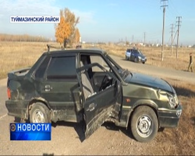 В Туймазинском районе легковушка влетела в группу школьников