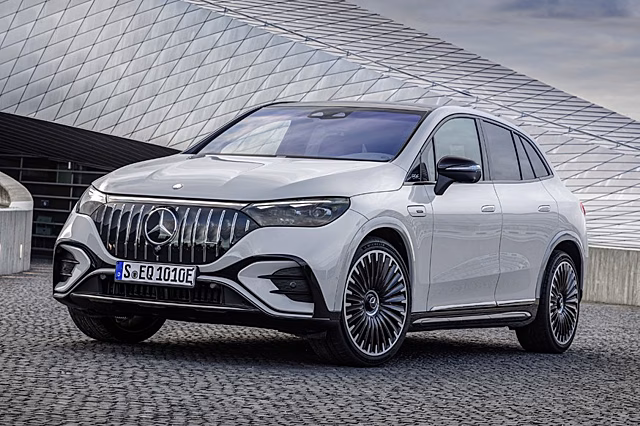 Mercedes EQE SUV: облик в стиле старшего SUV, пять версий и только одна батарея