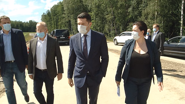 Гурьевск, Сельма, Приморское кольцо: Антон Алиханов оценил дорожные работы в регионе