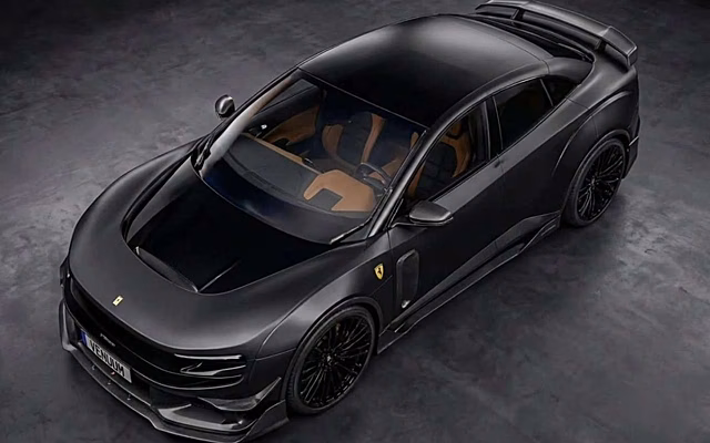 Тюнеры сделали нашумевший электрокар Luce похожим на настоящий Ferrari: фото