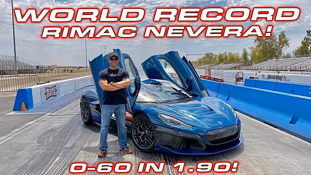 Rimac назвал Nevera самым быстрым серийным автомобилем в мире