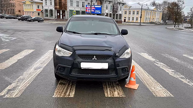 Пенсионерку сбили на зебре в Вологде