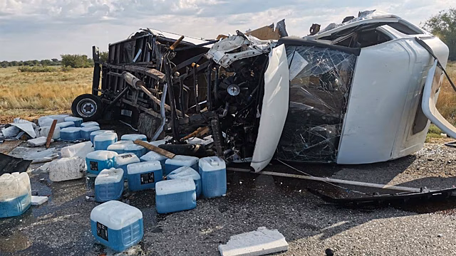 В ДТП на трассе под Астраханью погибли мужчина и ребенок