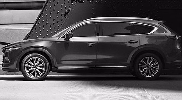 Mazda показала новый 7-местный кроссовер CX-8 на фото