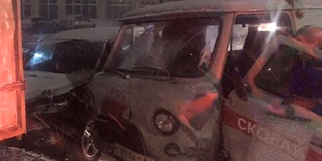 Два человека пострадали в ДТП с машиной скорой помощи в Саратове