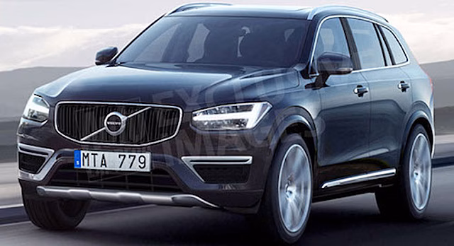 Опубликованы изображения Volvo XC40 нового поколения