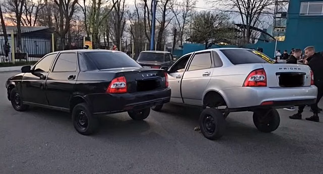 В Курске задержали двух молодых водителей за опасную езду