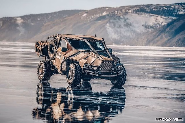 Иркутский механик превратил Toyota Land Cruiser 80 в постапокалиптический багги