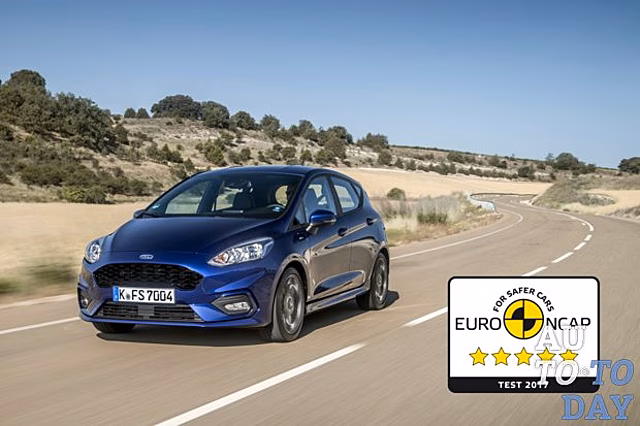 Новый Ford Fiesta получил высшую оценку безопасности