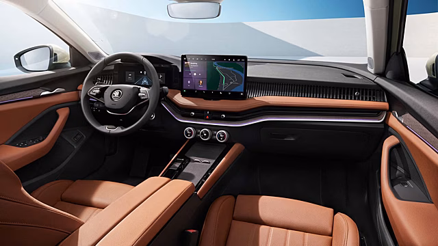 Skoda показала премиальный интерьер Kodiaq и Superb 2024 года
