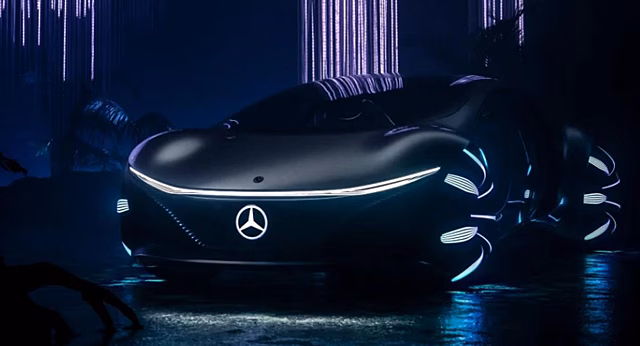 Фантастический концепт Mercedes Vision AVTR выходит на дорогу