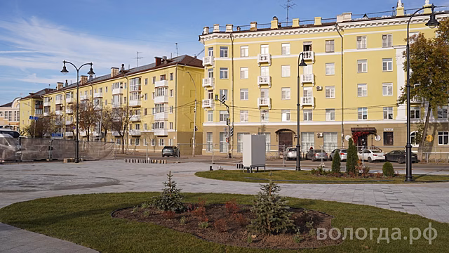 Парковки на площади Бабушкина в Вологде обустроят в следующем году