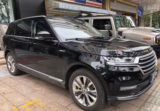 Китайский аналог Range Rover почти неотличим от оригинала, но стоит в 10 раз меньше