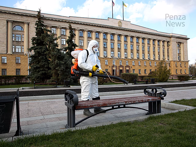 В Пензе решено прекратить дезинфекцию общественных пространств