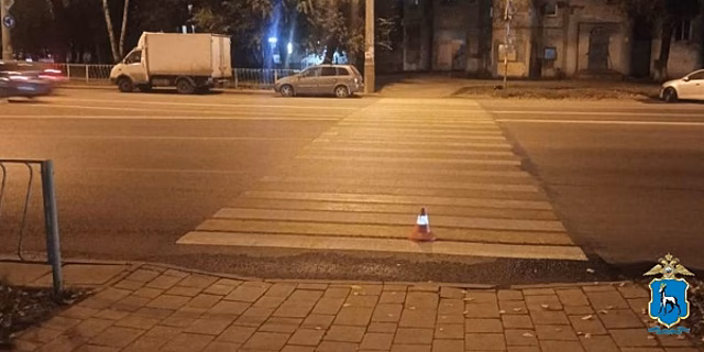 В Самаре водитель Mitsubishi сбил женщину на пешеходном переходе