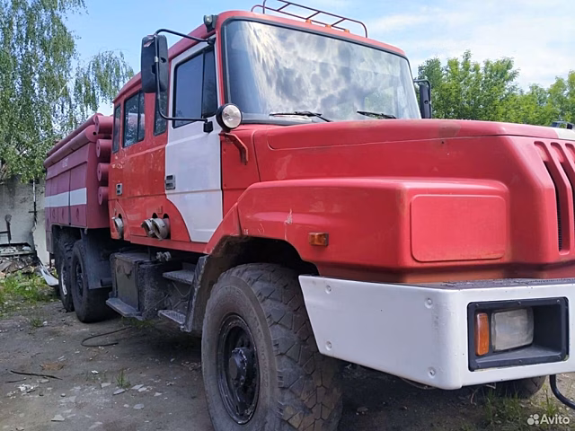 В Электростали продают очень редкий пожарный Урал-4320-48 с кабиной IVECO