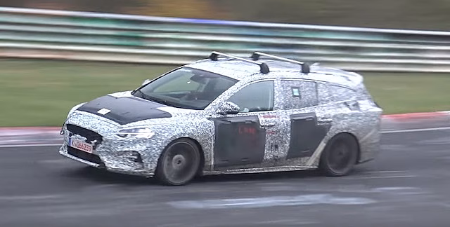 Новый Ford Focus ST вывели на тесты на Нюрбургринге