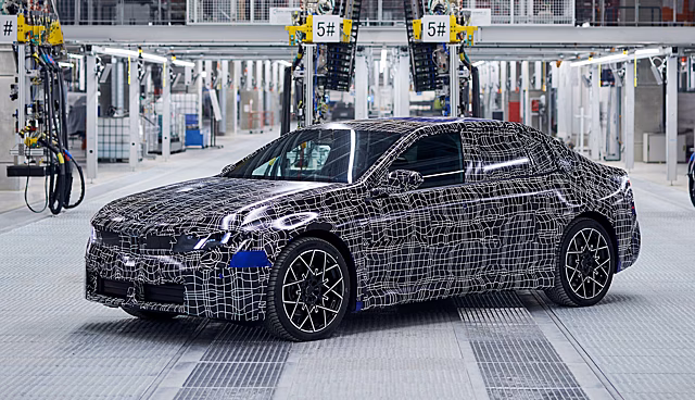 Предсерийный BMW i3 замечен в Мюнхене