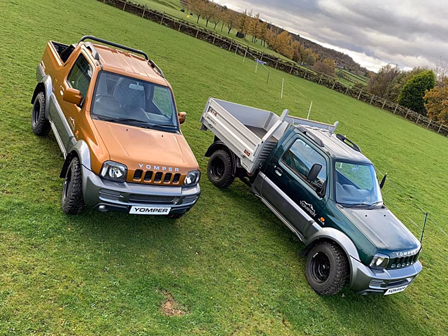 В Великобритании базе на Suzuki Jimny создали новый пикап Yomper 4x4