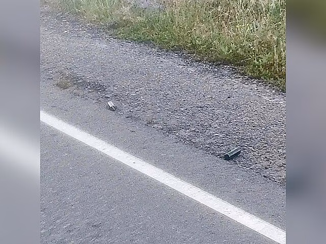 ВСУ сбросили взрывоопасное устройство на трассу в ЛНР