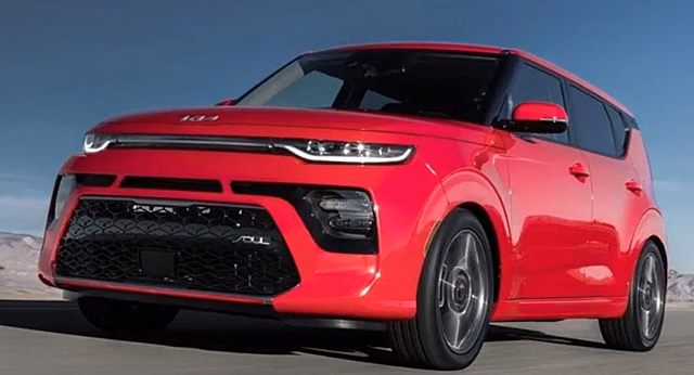 Обновленный кроссовер KIA Soul 2023 показали на фото