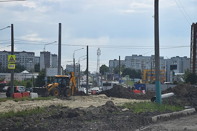В мэрии Пензы сообщили о ходе строительства автомагистрали в Арбеково