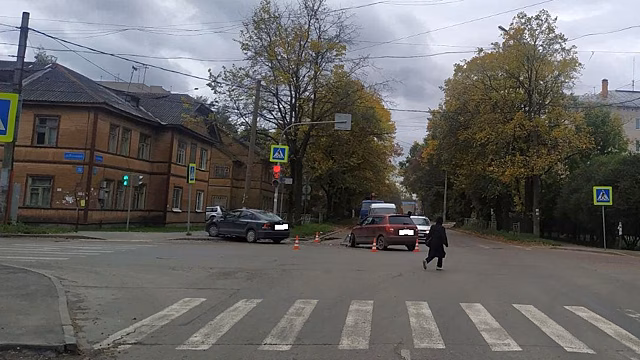 Женщина с ребенком пострадали в ДТП в Вологде