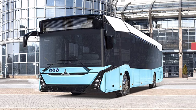 В Санкт-Петербурге будут работать самые красивые автобусы МАЗ