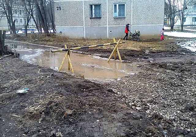 В Суздале земля уходит из-под ног