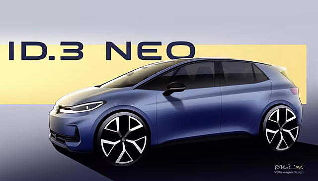 Volkswagen рассекретил дизайн электрокара ID.3 Neo