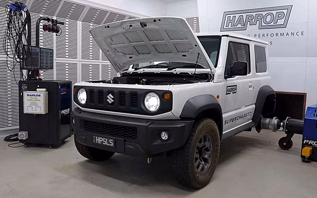 Harrop Engineering представил комплект нагнетателя для Suzuki Jimny
