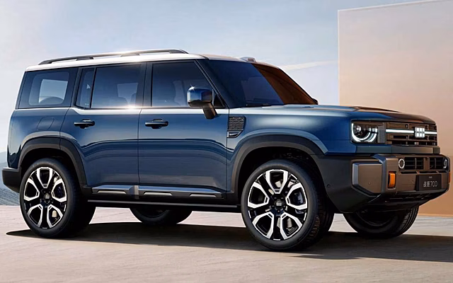 Geely Zhanjian 700 во многом напоминает Land Rover Defender