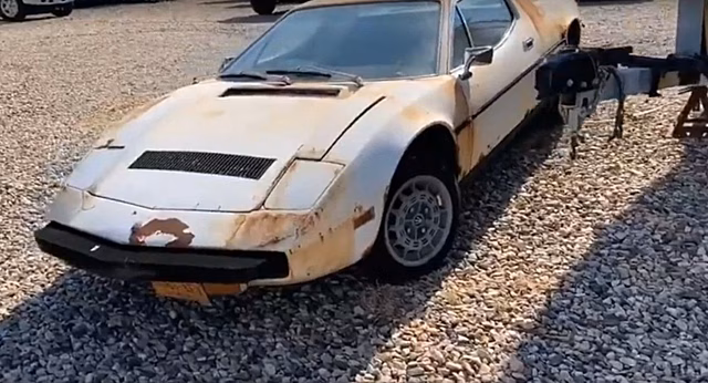 Редчайший Maserati нашли в Соединённых Штатах