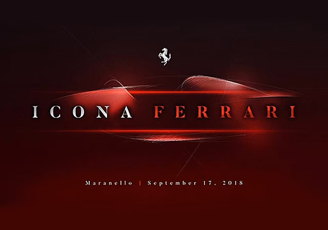 Ferrari показала первое изображение новой модели