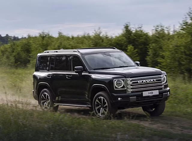 В России озвучили цены на Haval H9 2025 года