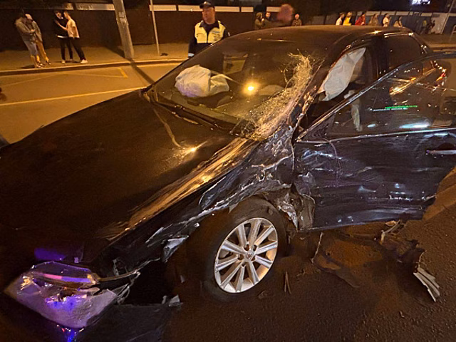Авария из пяти автомобилей парализовала Московское шоссе в Самаре