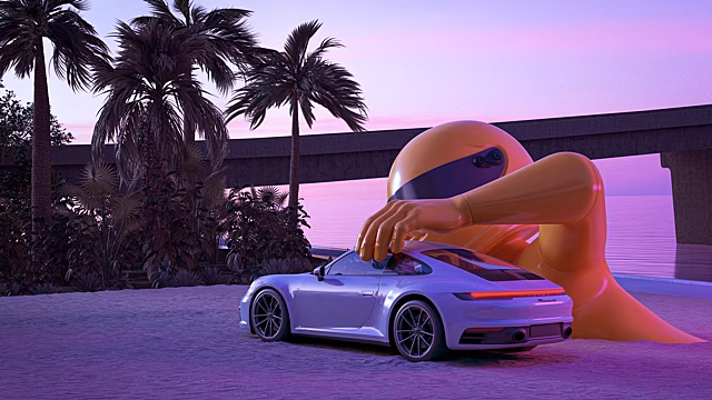 Porsche превратила настоящий 911 в детскую игрушку