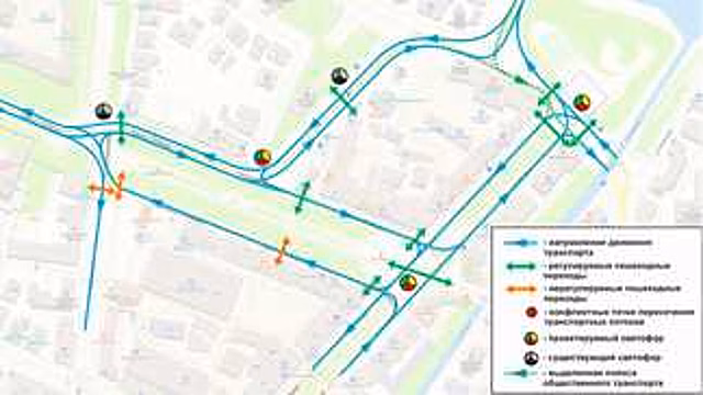Вологжанам предлагают новую схему съезда с Октябрьского моста
