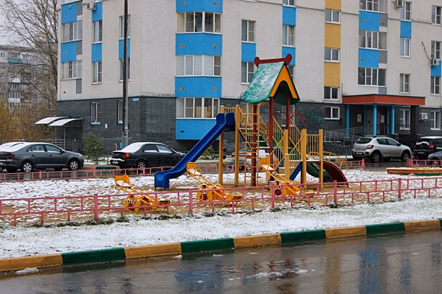В Приангарье после аномальной жары выпал первый снег